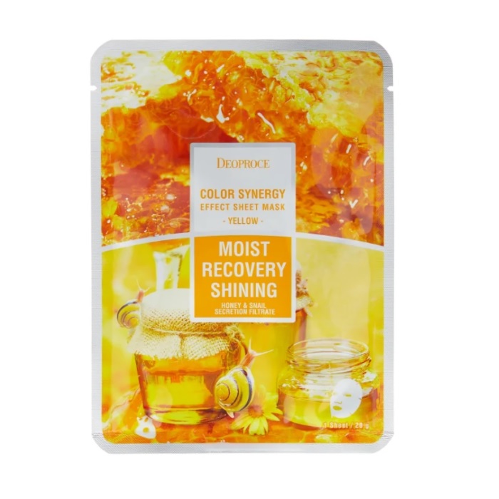 DEOPROCE COLOR SYNERGY EFFECT SHEET MASK YELLOW_kimmi.jpg